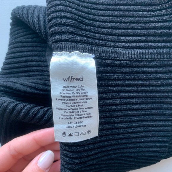 Aritzia Wilfred tube top black - Picture 4 of 5